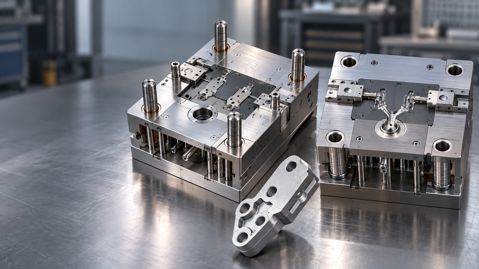 Precision mould tooling engineering project