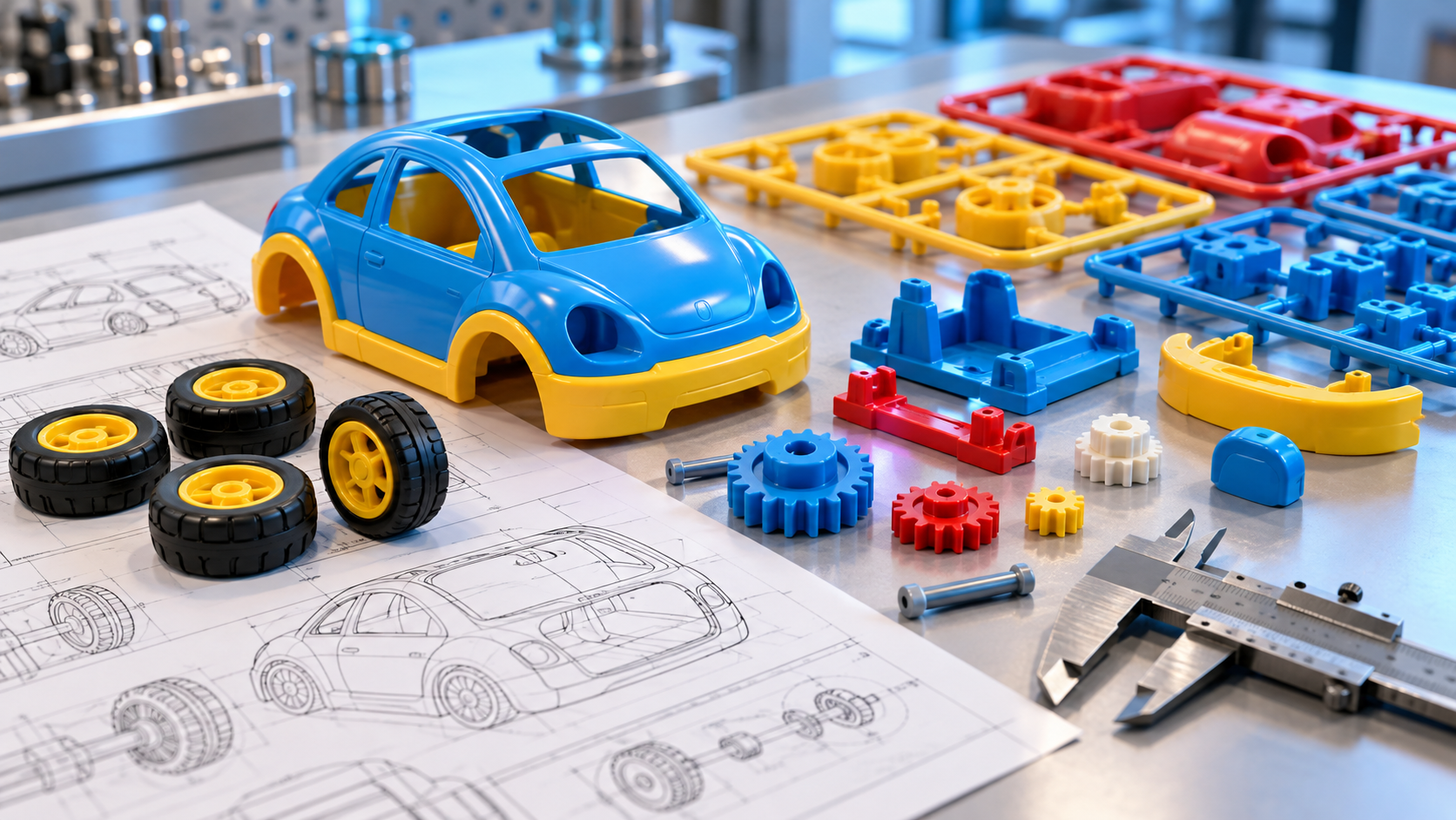 Toy product and mould-ready design